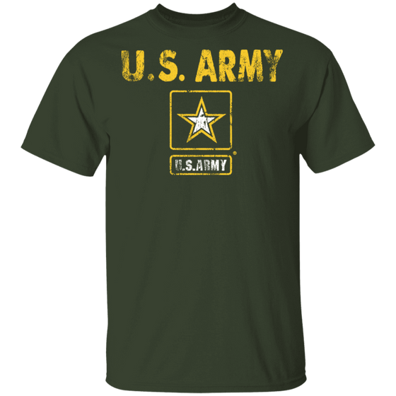 US ARMY STAR GOLD LOGO SHIRT