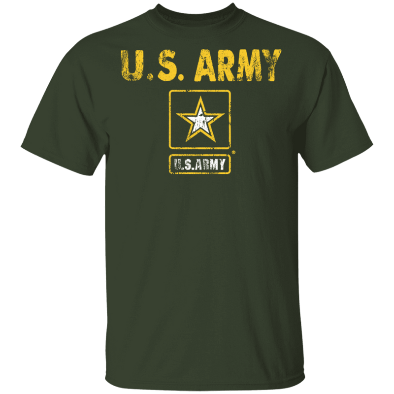 US ARMY STAR GOLD LOGO SHIRT