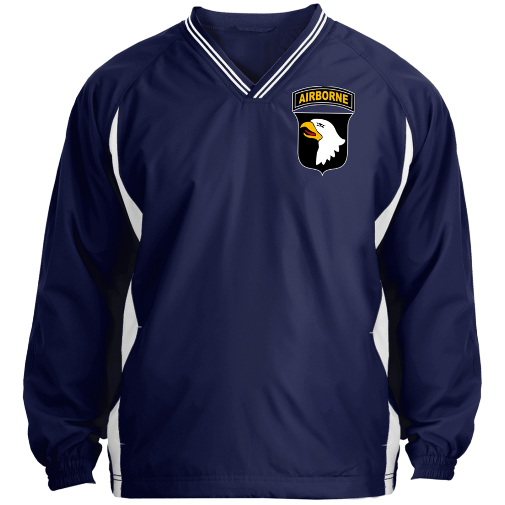 101ST AIRBORNE DIV EMBROIDERED WINDSHIRT JACKET POLO