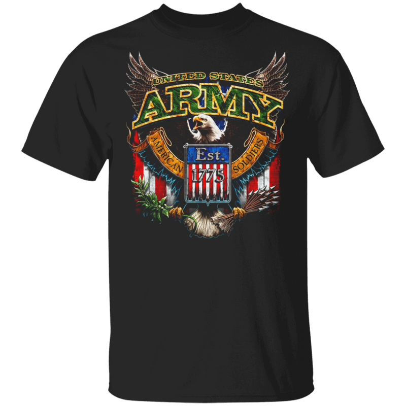 US ARMY AMERICAN SOLDIER EST 1775 SHIRT
