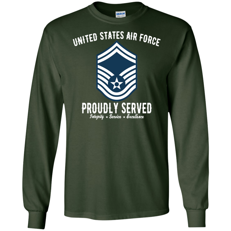 Air Force E8 SMSgt shirt