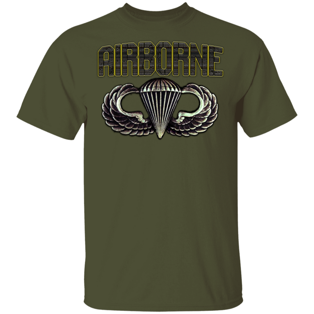 BASIC PARACHUTIST BADGE SHIRT