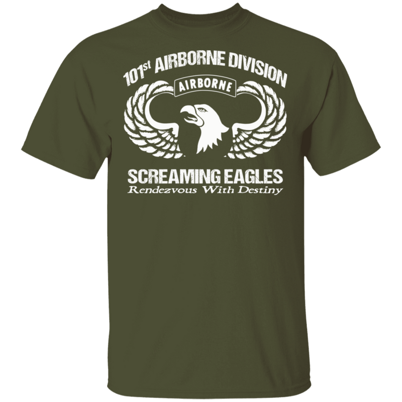 101ST AIRBORNE DIV SCREAMING EAGLE SHIRT
