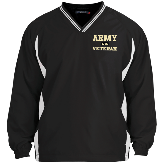 Army 1775 Embroidery Jacket Polo Windshirt