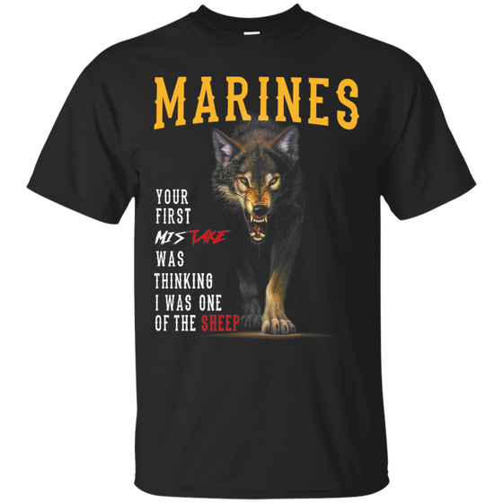 Marines Think I was one of the sheep