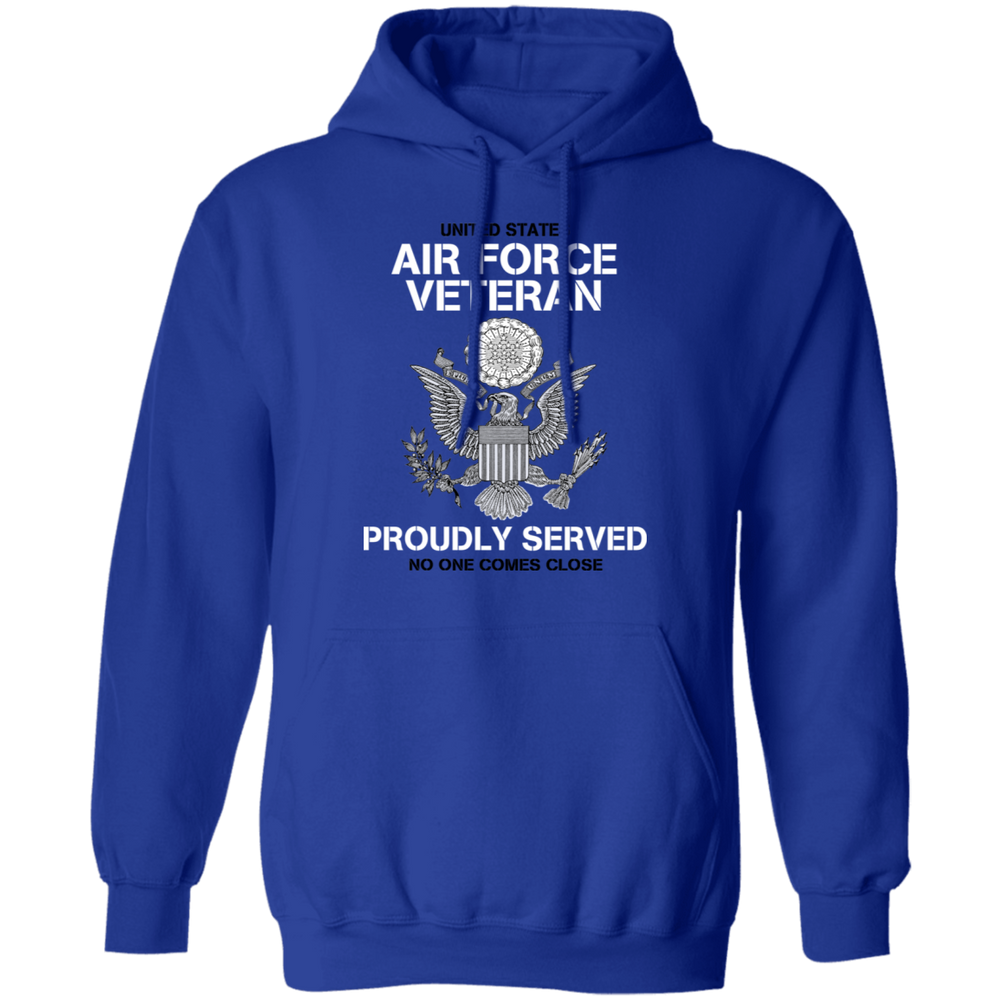 US AIR FORCE PROUDLY SERVED NO ONE COMES CLOSE SHIRT