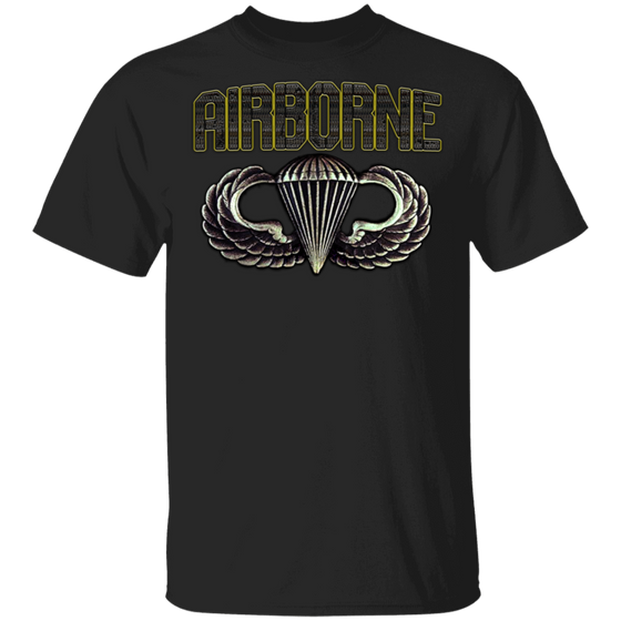 BASIC PARACHUTIST BADGE SHIRT