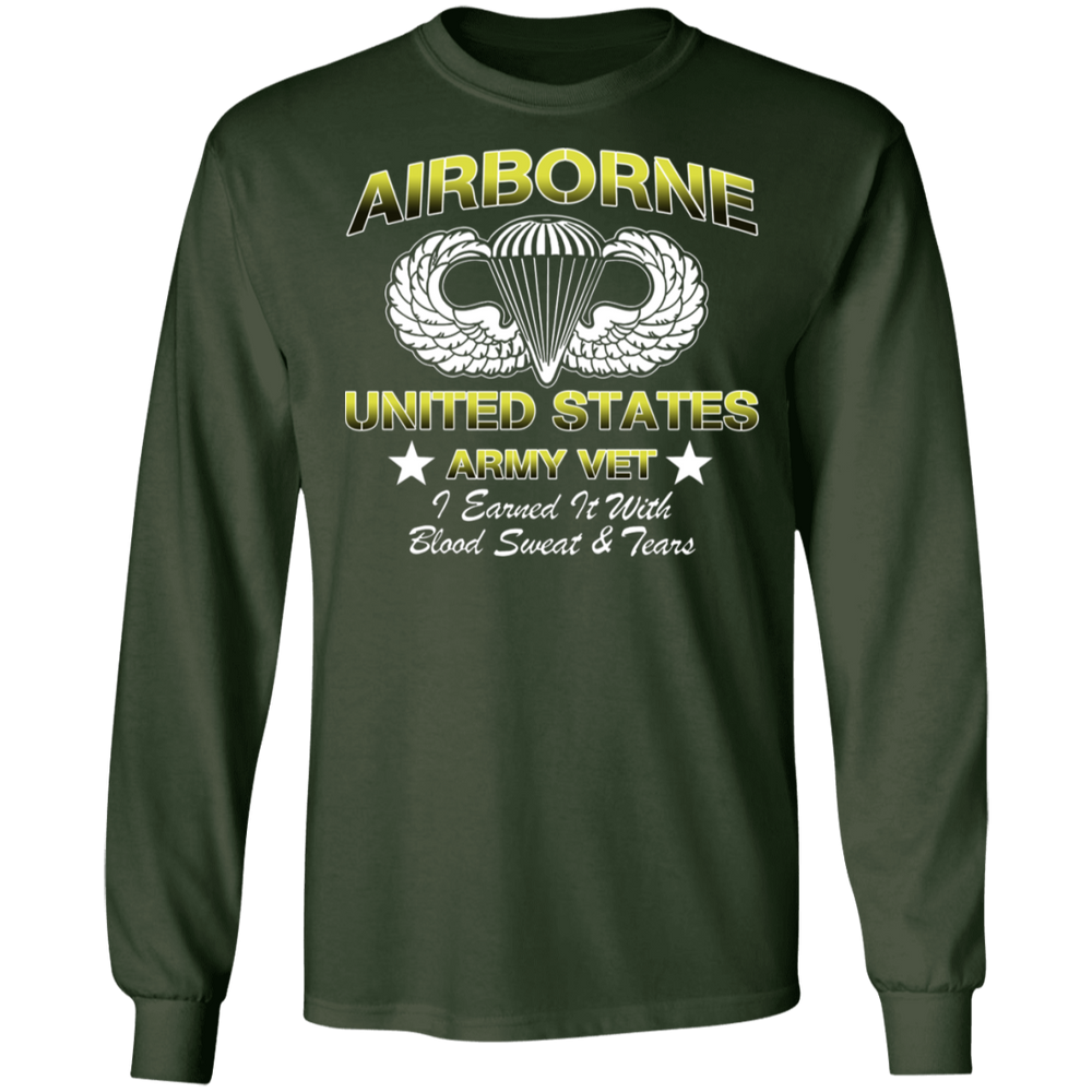 Basic Parachutist -  US ARMY VETS SHIRT