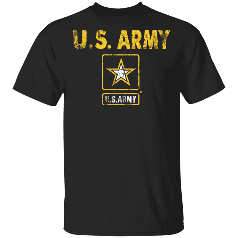 US ARMY STAR GOLD LOGO SHIRT