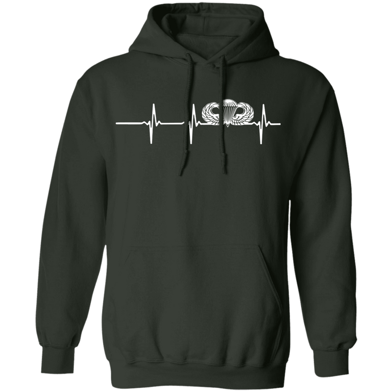 Basic Parachutist Badge Heartbeat Shirt