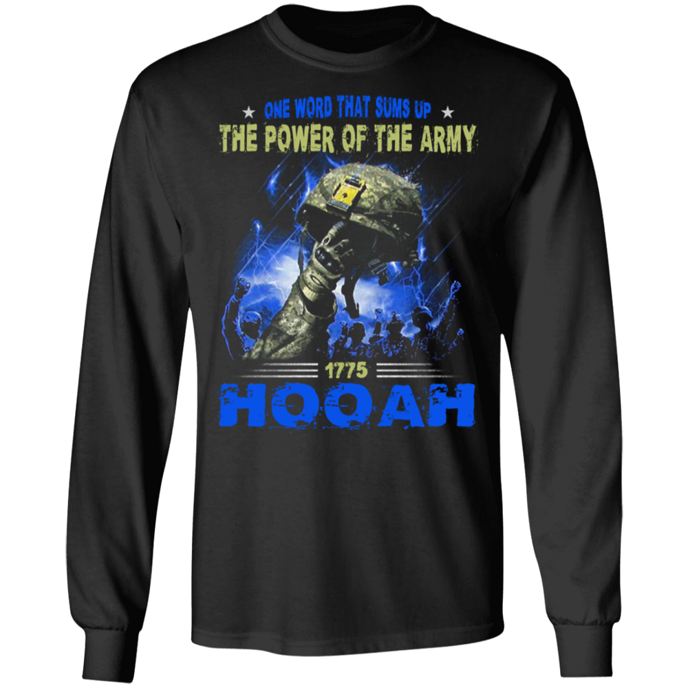 POWER OF THE ARMY HOOAH SHIRT