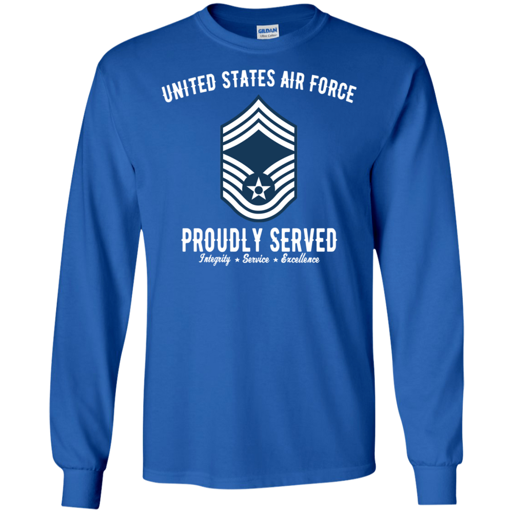 Air Force E9 CMSGT shirt