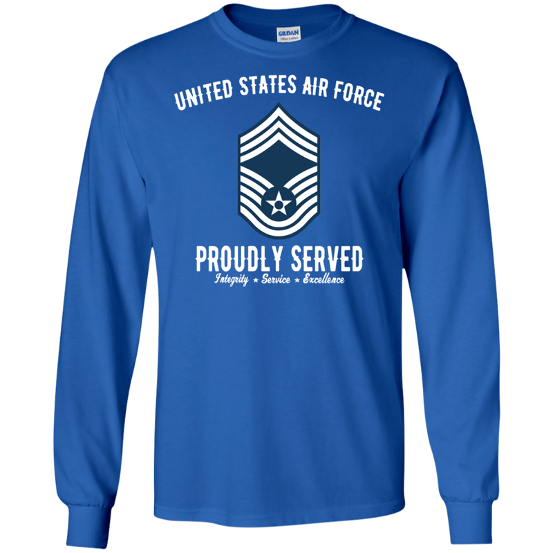 Air Force E9 CMSGT shirt