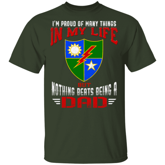 NOTHING BEATS BEING A 75TH RANGER DAD SHIRT