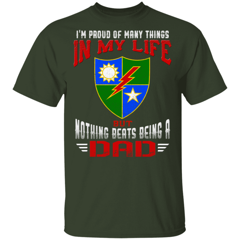 NOTHING BEATS BEING A 75TH RANGER DAD SHIRT