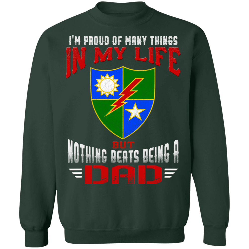 NOTHING BEATS BEING A 75TH RANGER DAD SHIRT