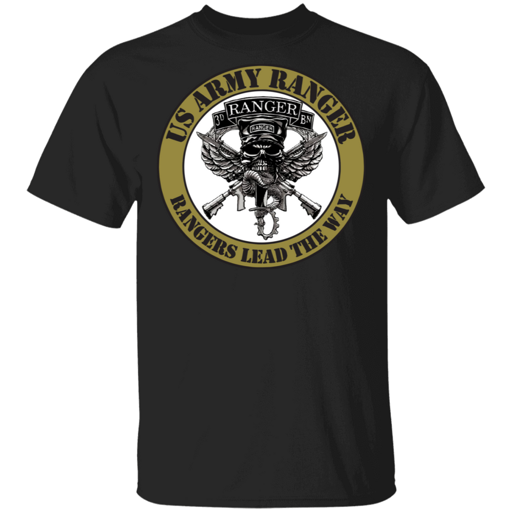 US ARMY RANGER LEAS THE WAY SHIRT