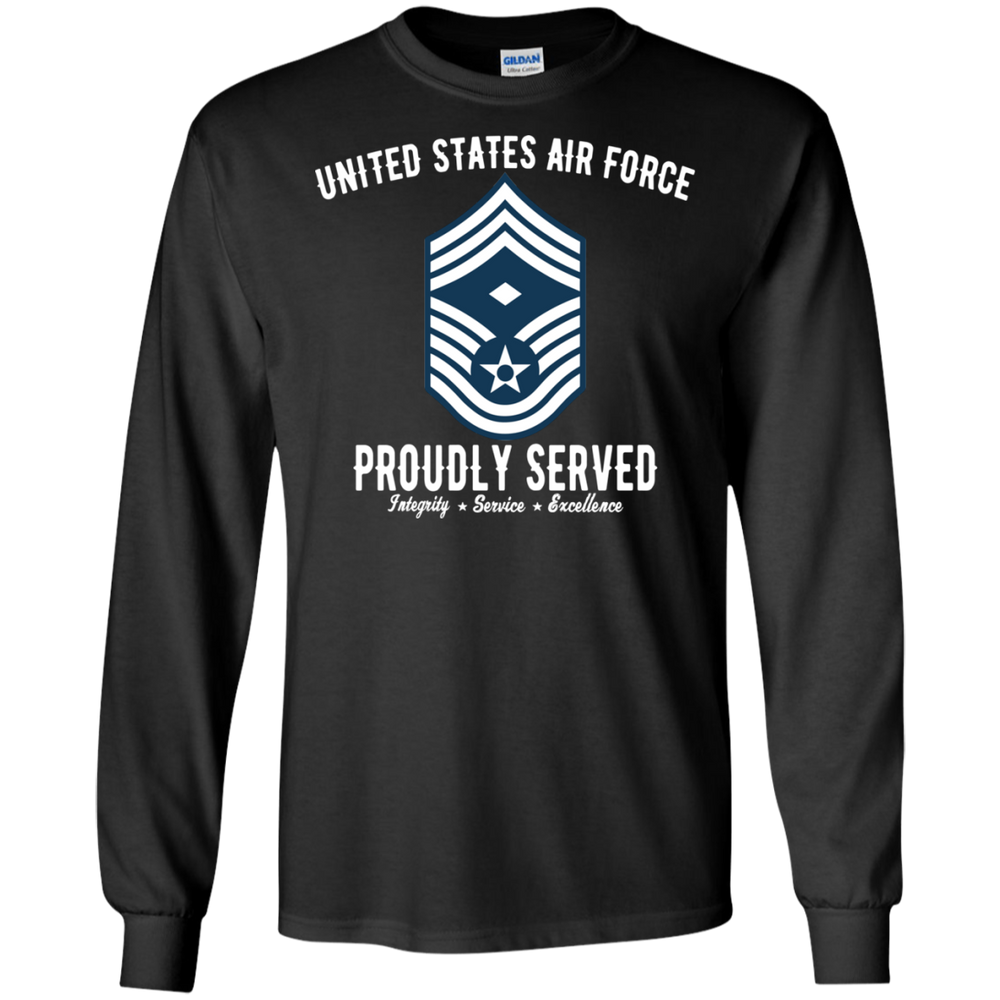 Air Force E9 1SG shirt