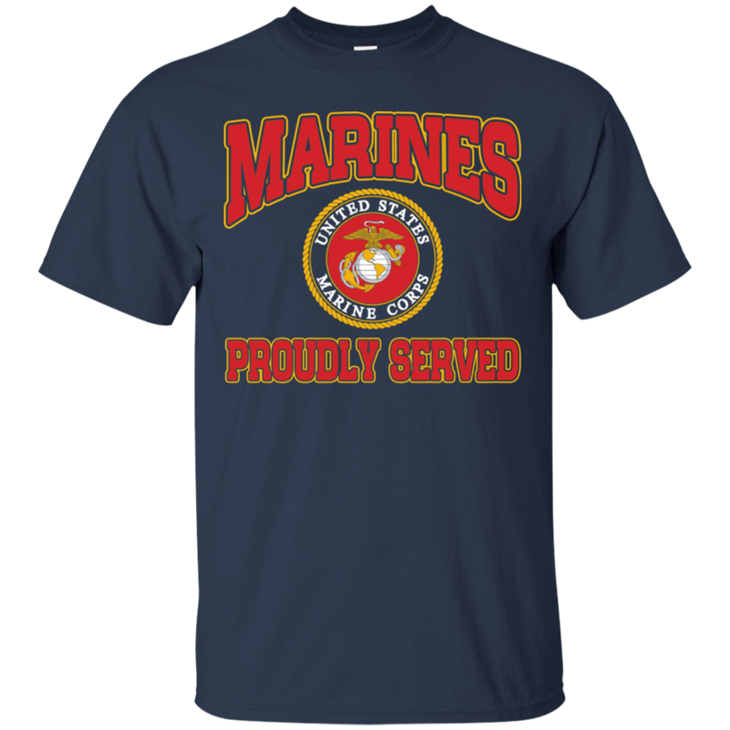 Proudly Served Marines Veteran