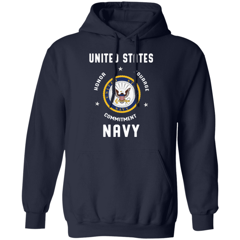 USN HONOR COURAGE COMMITMENT SHIRT