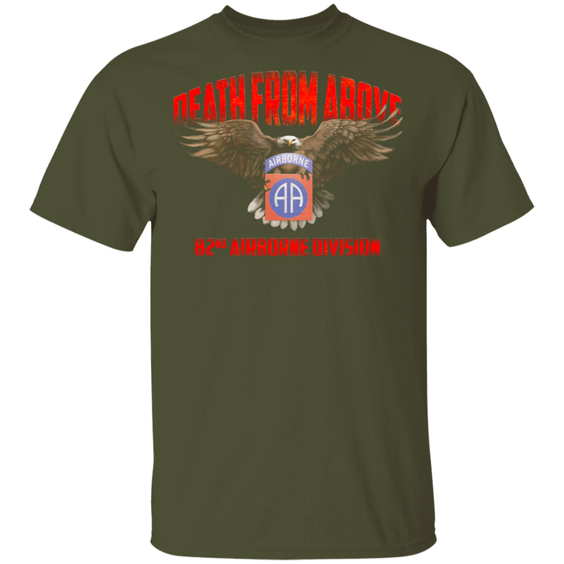 DEATH FROM ABOVE 82ND AIRBORNE DIV SHIRT