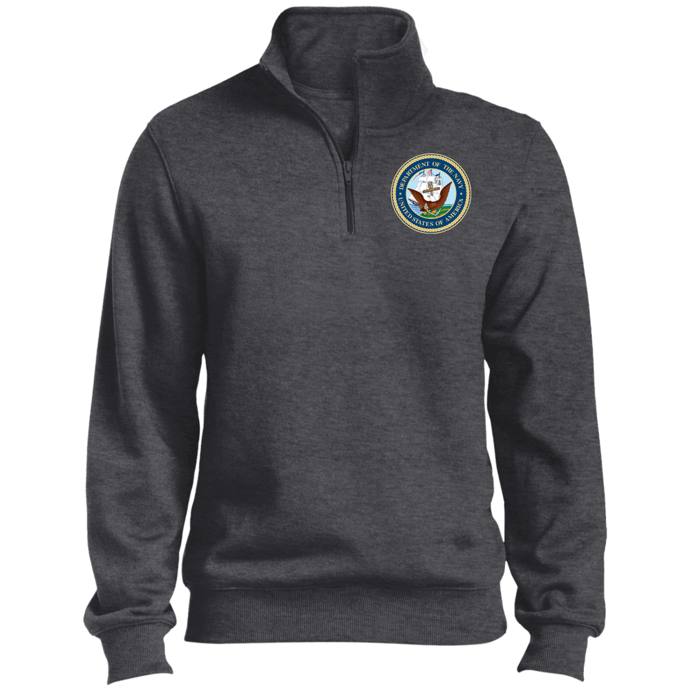 DEPT OF NAVY LOGO EMBROIDERED WINDSHIRT JACKET POLO