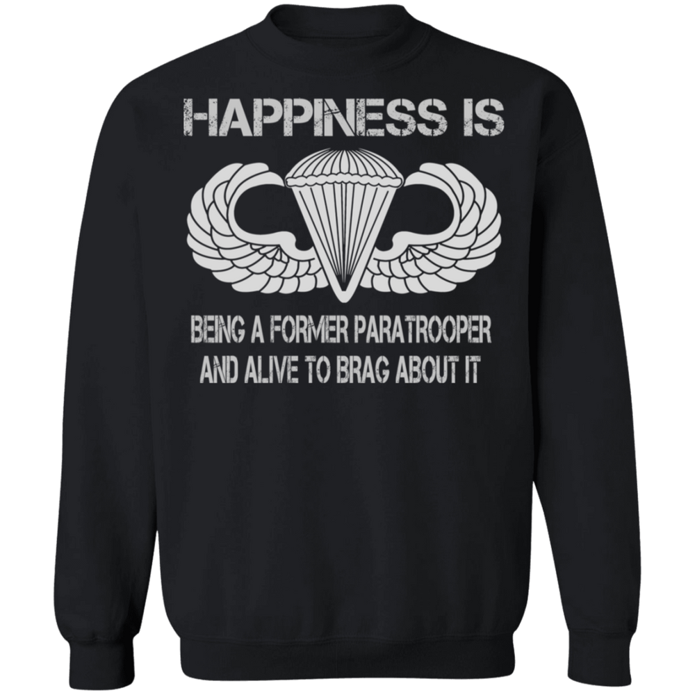HAPPINESS IS BASIC PARACHUTIST SHIRT