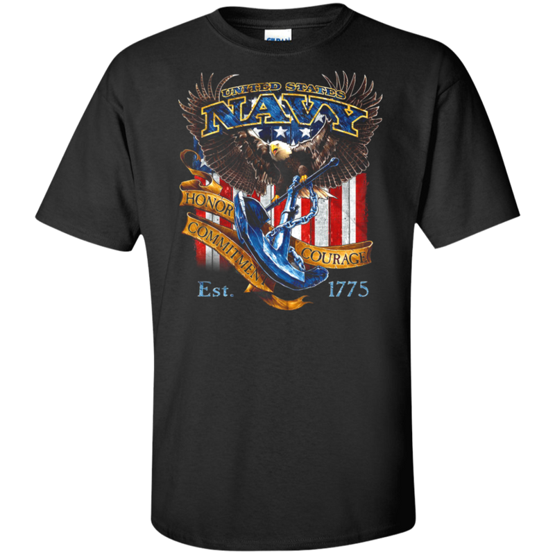 US NAVY EST 1775 SHIRT