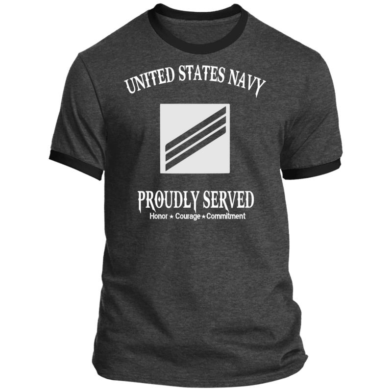 USN E3 SEAMAN PROUDLY SERVED SHIRT