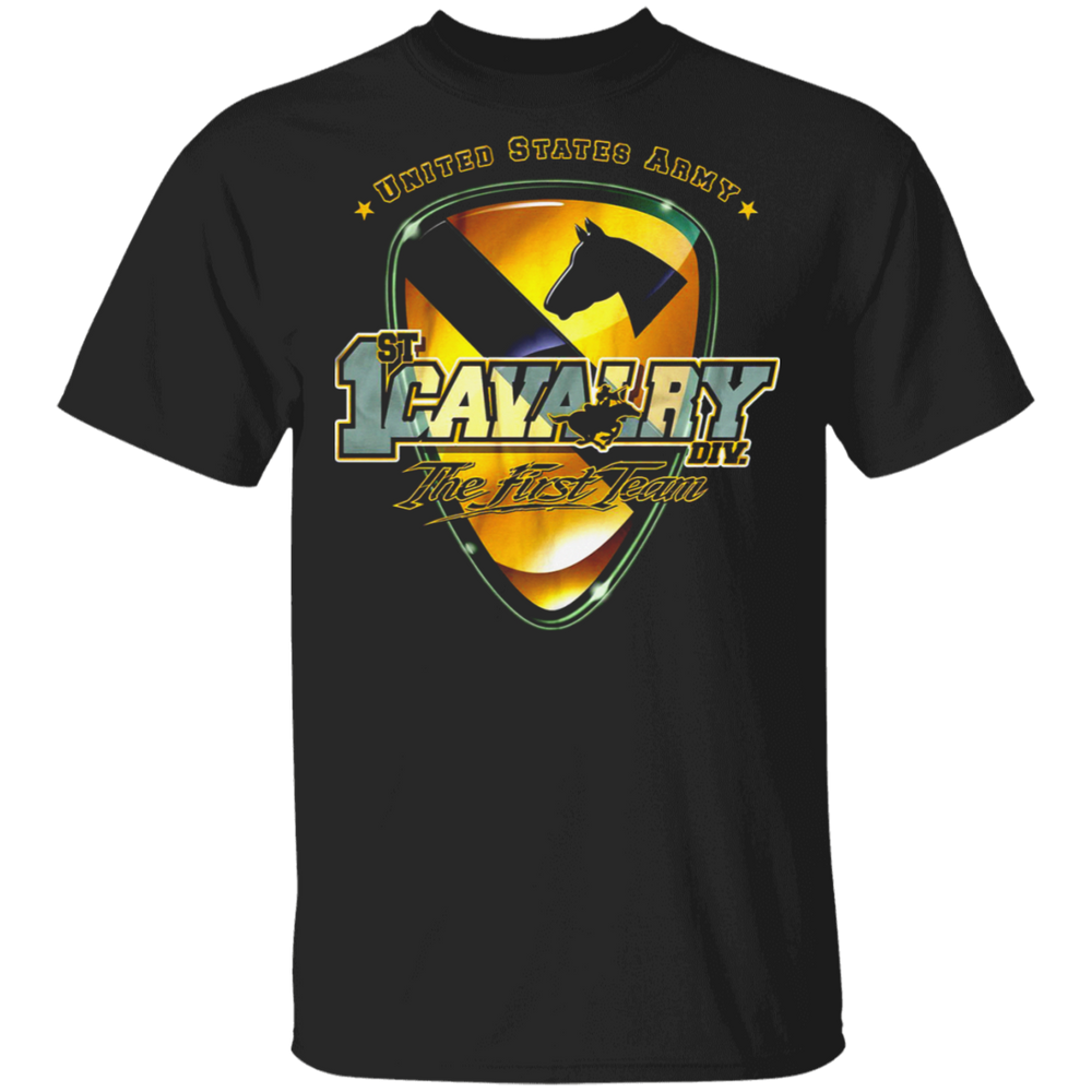 1ST CAVALRY DIV THE FIRST TEAM SHIRT