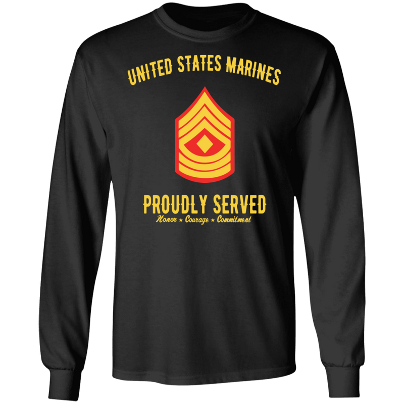 US MARINES FIRST SERGEANT E-8 SHIRT