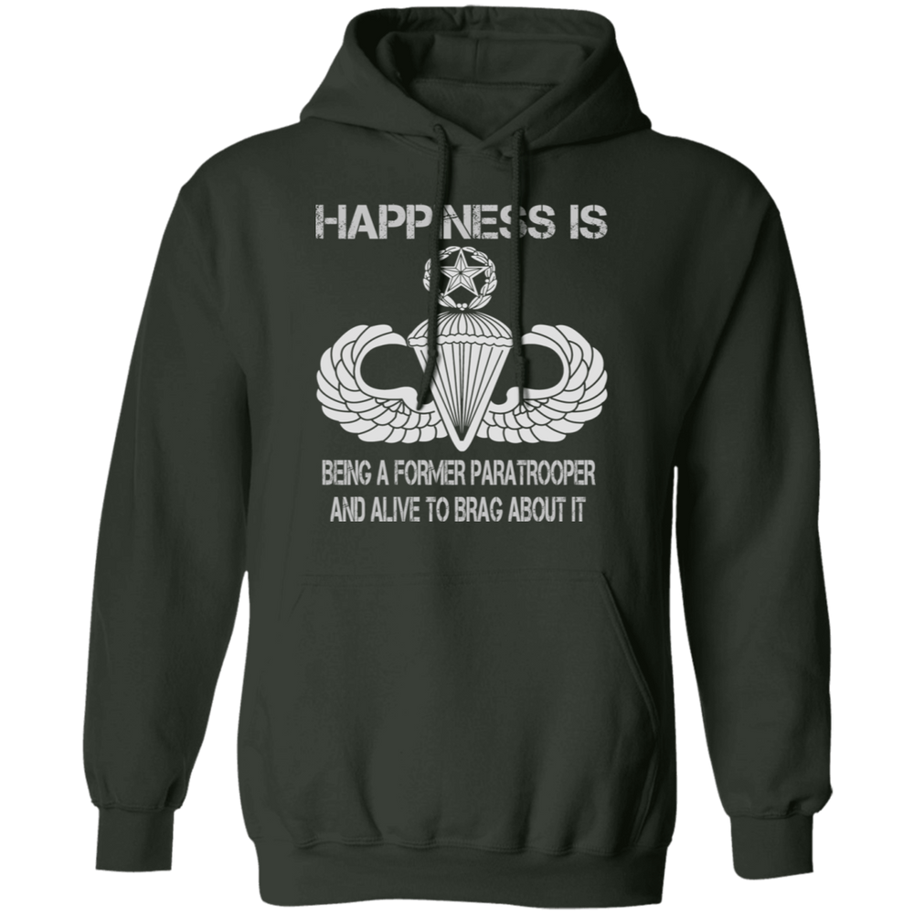 HAPPINESS IS MASTER PARACHUTIST SHIRT