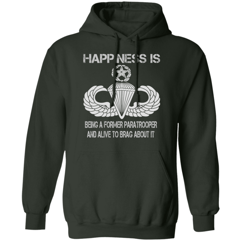 HAPPINESS IS MASTER PARACHUTIST SHIRT