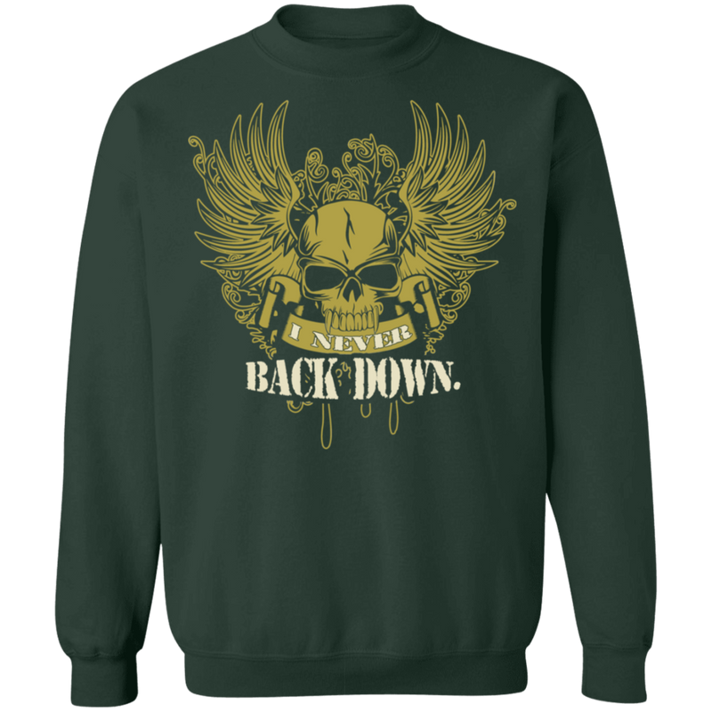 I NEVER BACK DOWN SHIRT