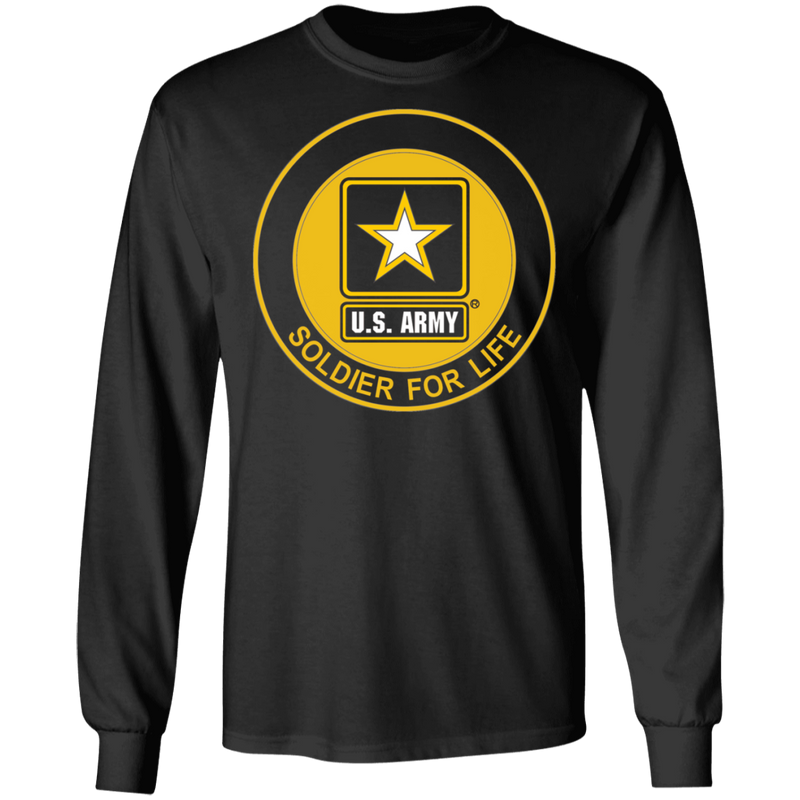 US ARMY SOLDIER FOR LIFE SHIRT