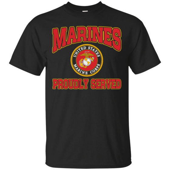 Proudly Served Marines Veteran