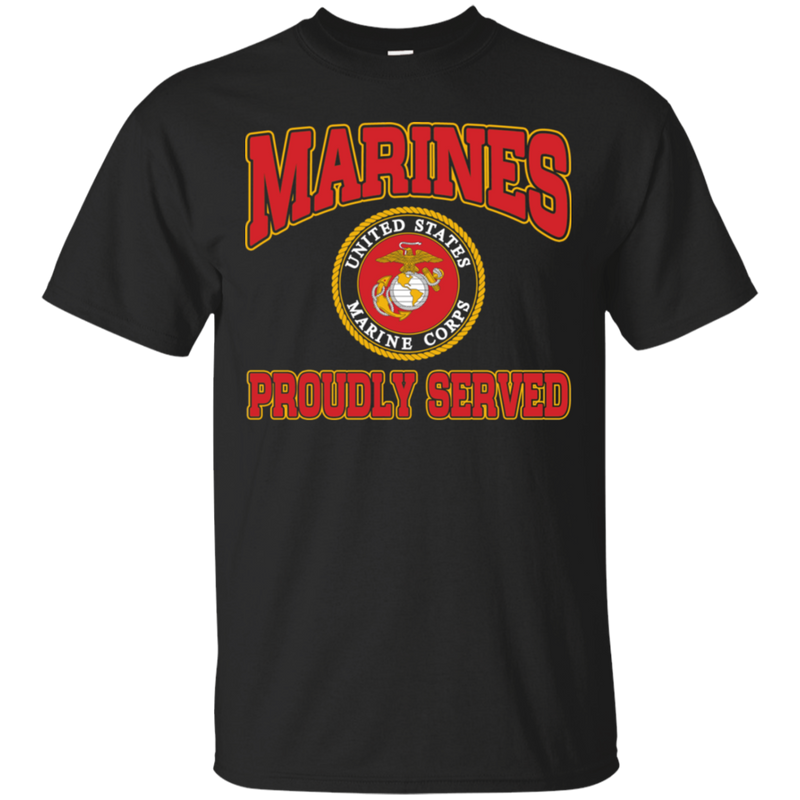 Proudly Served Marines Veteran