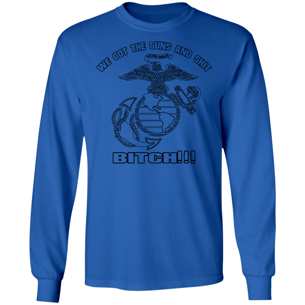 WE GOT THE GUN AND SHIT SHIRT