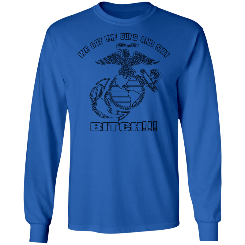 WE GOT THE GUN AND SHIT SHIRT