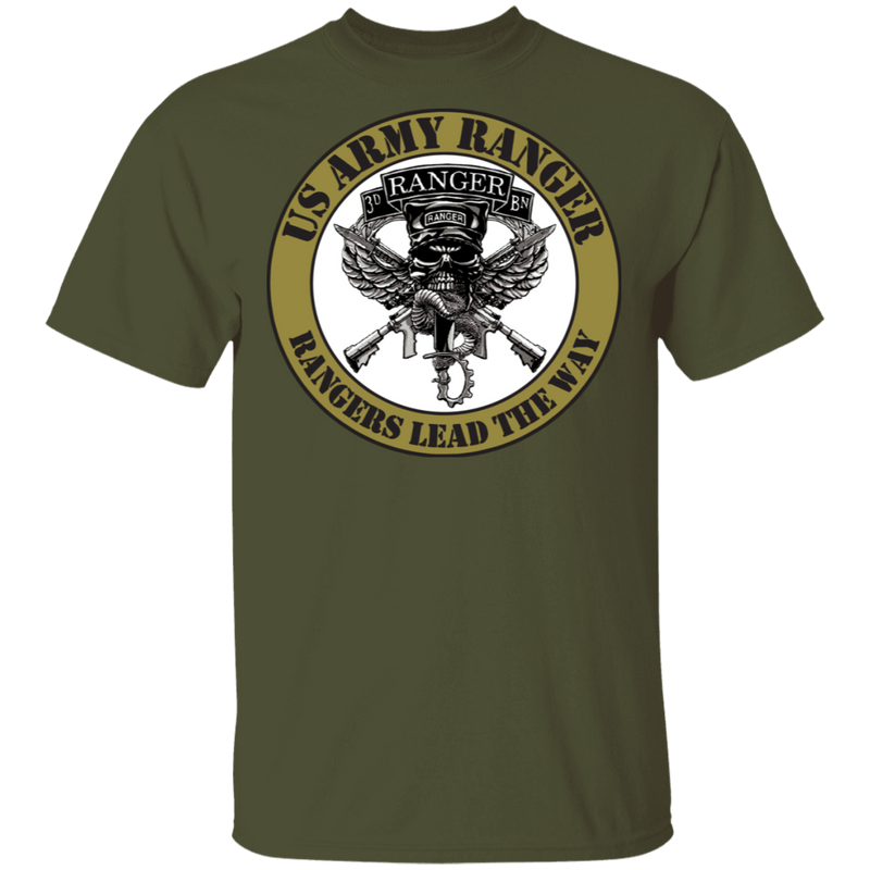US ARMY RANGER LEAS THE WAY SHIRT