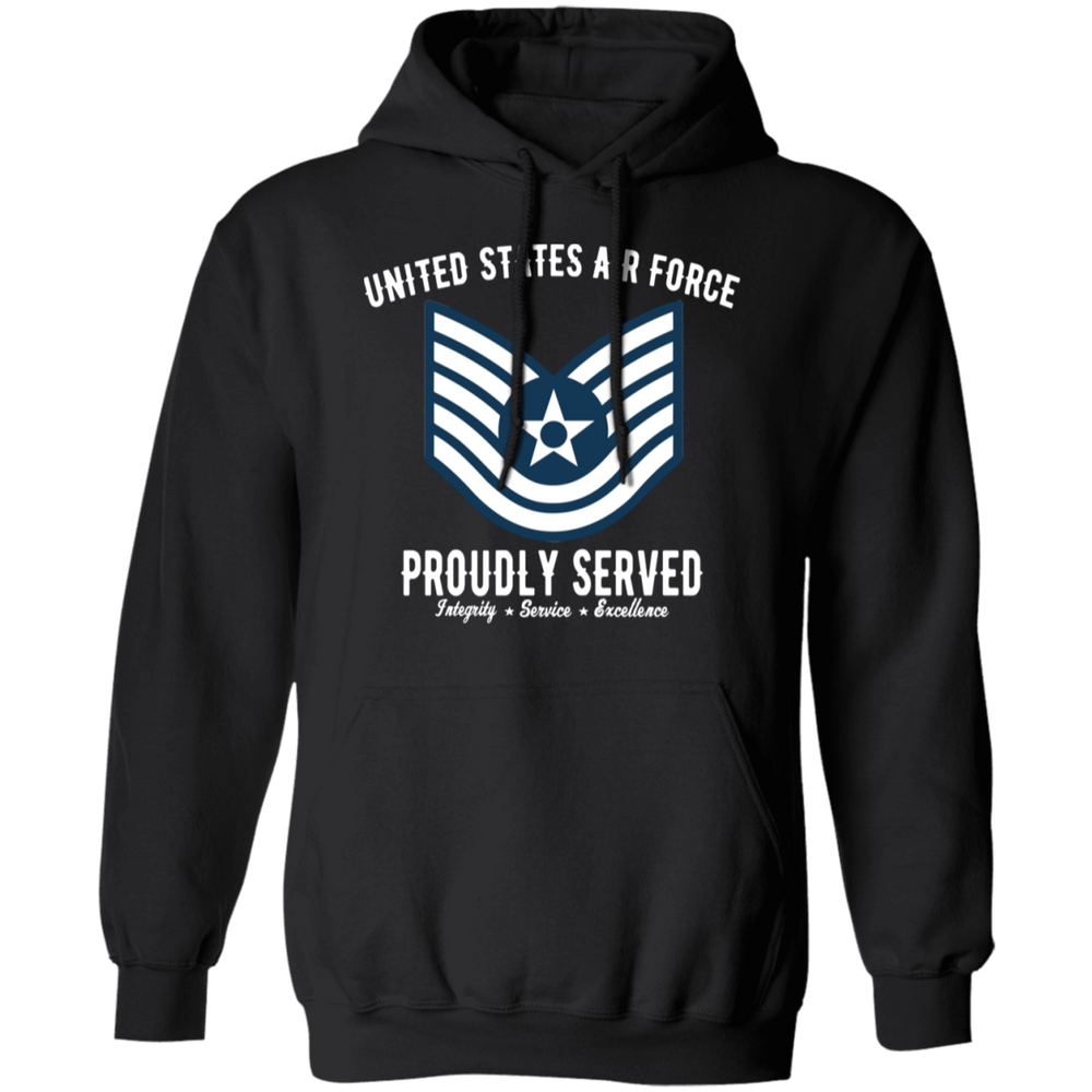 AIR FORCE PROUDLY SERVED E6 SHIRT