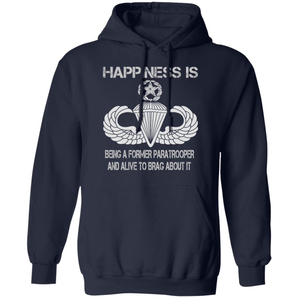 HAPPINESS IS MASTER PARACHUTIST SHIRT