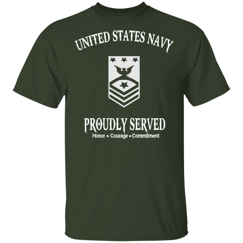 USN MCPON E9 SHIRT
