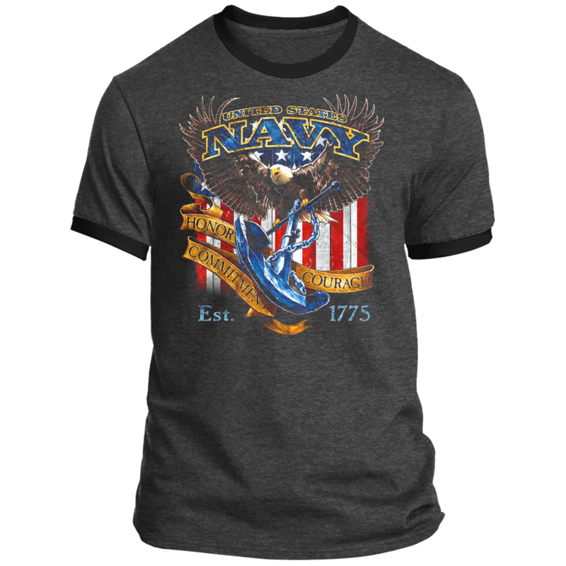 US NAVY EST 1775 SHIRT