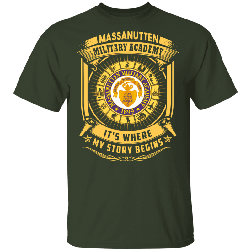 MASSANUTTEN MILITARY ACADEMY IT IS WHERE MY STORY BEGINS SHIRT