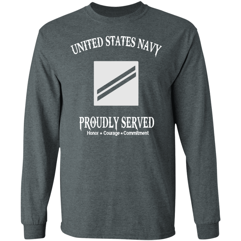 USN E2 SEAMAN APPRENTICE PROUDLY SERVED SHIRT