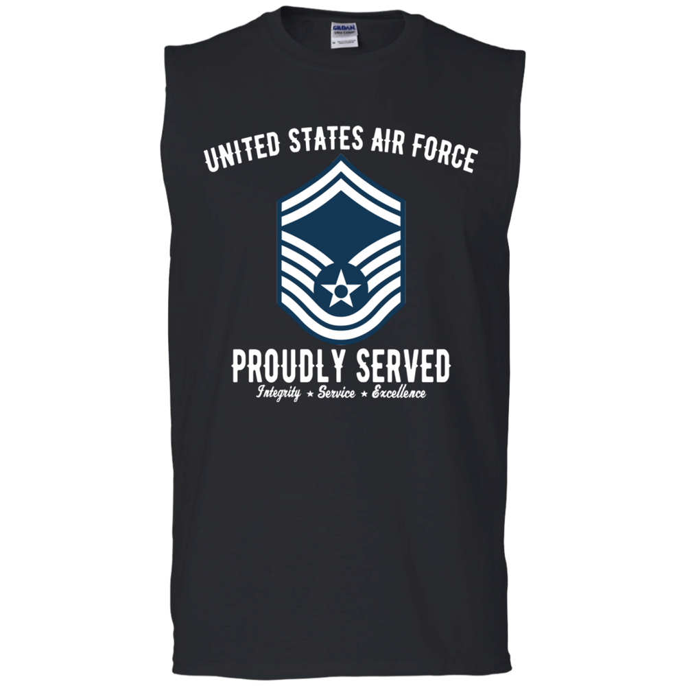 Air Force E8 SMSgt shirt