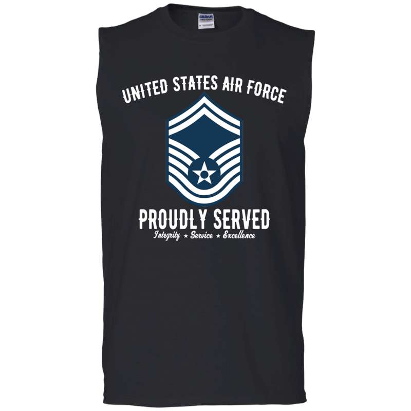 Air Force E8 SMSgt shirt