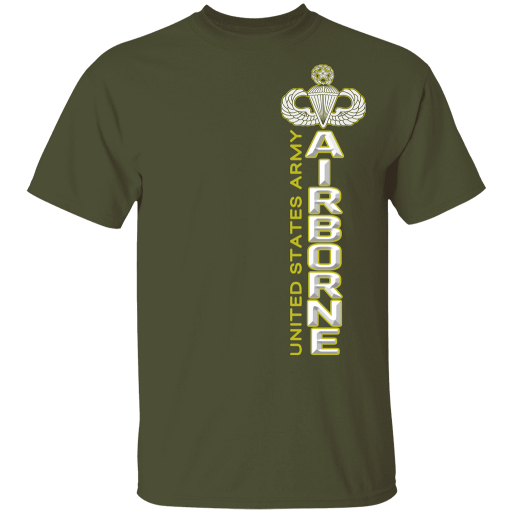 US ARMY AIRBORNE MASTER PARACHUTIST SHIRT