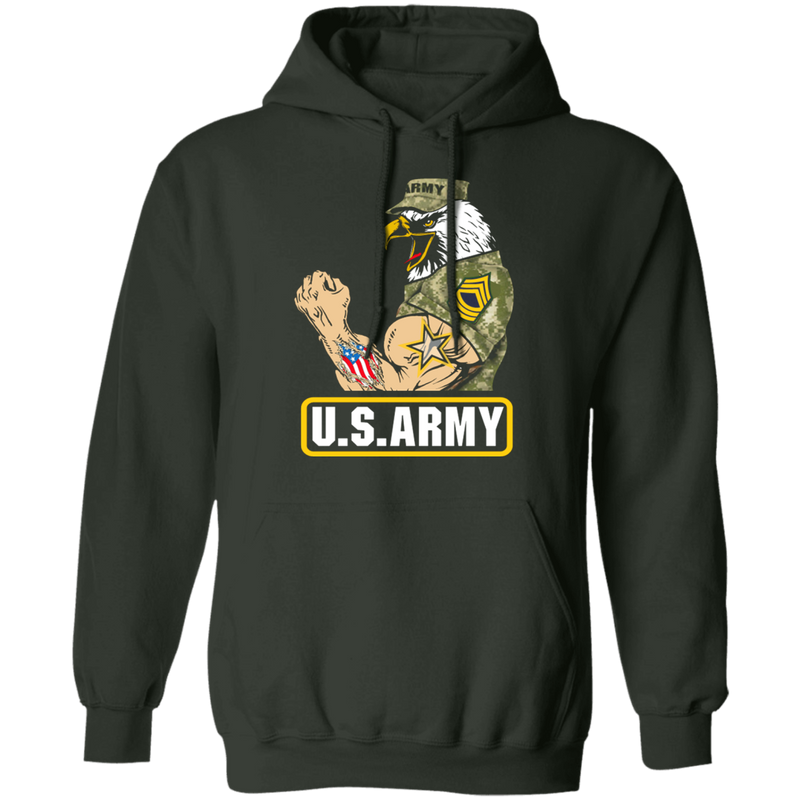 US ARMY RANK MASTER SERGEANT (MSG) SHIRT